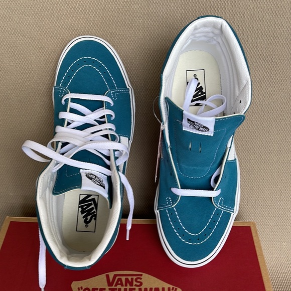 Vans Sk8-Hi Blue Coral / True White WMNS - Picture 13 of 16